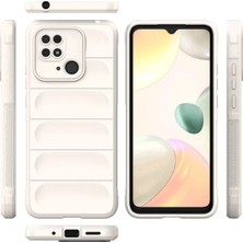 Toyigoo Ieg™  Xiaomi Redmi 10C Kılıf Optimum Silikon - Krem