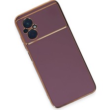Toyigoo Ieg™  Xiaomi Poco M5 Kılıf Volet Silikon - Mor