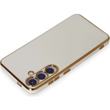 Toyigoo Ieg™  Samsung Galaxy S24 Plus Kılıf Volet Silikon - Beyaz