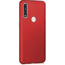 Silicone Oppo A31 Için Kılıf Kırmızı [A31 ile Uyumlu Kılıf - Kırmızı]