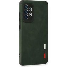Toyigoo Ieg™  Samsung Galaxy A72 Kılıf Loop Deri Silikon - Yeşil