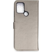 Toyigoo Ieg™  Tecno Pova Kılıf Trend S Plus Kapaklı Kılıf - Gri