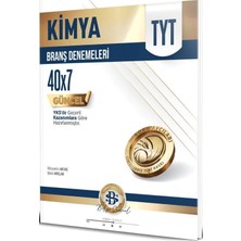 Bilgi Sarmal Yayınları TYT Kimya 40 x 7 Branş Denemeleri Üniversite Hazırlık İçin Güncel Testler