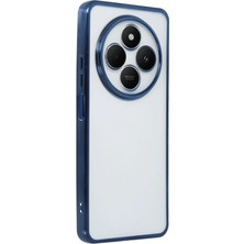 Toyigoo Ieg™  Xiaomi Redmi 14C Kılıf Razer Lensli Silikon - Lacivert