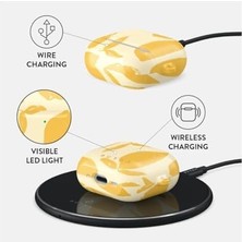 Burga Airpods 4 ile Uyumlu Kılıf, Lemon Tart