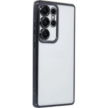 Toyigoo Ieg™  Samsung Galaxy S25 Ultra Kılıf Razer Lensli Silikon - Siyah