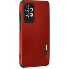 Toyigoo Ieg™  Samsung Galaxy A72 Kılıf Loop Deri Silikon - Kırmızı