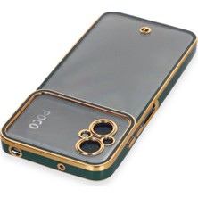 Toyigoo Ieg™  Xiaomi Poco M5 Kılıf Liva Lens Silikon - Yeşil