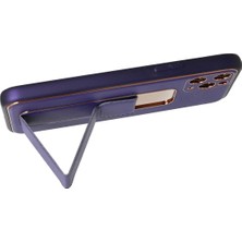 Toyigoo Ieg™  Iphone 11 Pro Kılıf Coco Deri Standlı Kapak - Mor