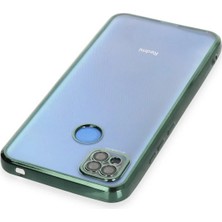 Toyigoo Ieg™  Xiaomi Redmi 9c Kılıf Razer Lensli Silikon - Yeşil