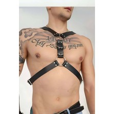 Alfa Aksesuar 03 Giyim Deri Erkek  Göğüs Kemer, Erkek  Fantazi Aksesuar, Erkek  Deri Aksesuar - BRFM148 Beruflic