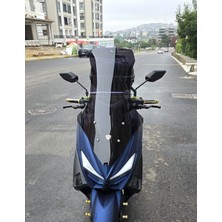 Motocam Arora Max T Easy 125 Ön Cam 2022-2026 Model 78CM Siyah Renkli 4mm Uzun