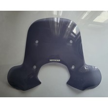 Motocam Falcon Martini 125 Ön Cam 2023-2026 Model 51CM Füme Renkli 4mm Elcikli Aparatsız