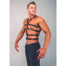 Alfa Aksesuar 03 Giyim Erkek  Fantazi Giyim Gay Harness - BRFM54 Beruflic