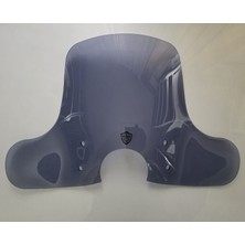 Motocam Sym Fiddle Iı 125 Ön Cam 2008-2016 Model 53CM Füme Renkli Elcikli Aparatsız