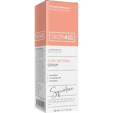 SKIN401 Pürüzsüzleştirici ve Yenileyici Retinol Serum 30 ml