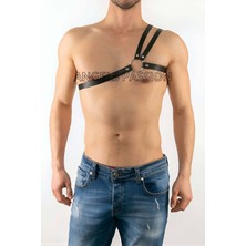 Alfa Aksesuar 03 Giyim Omuzu Çift Deri Detaylı Erkek  Fantazi Giyim - BRFM20 Beruflic