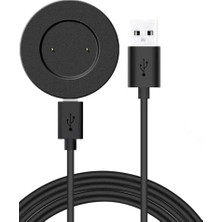 Gt2 46 mm Ile Uyumlu Akıllı Saat USB Sarj Adaptörü ve Şarj Kablosu