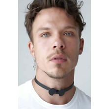 Alfa Aksesuar 03 Giyim Erkek  Seksi Boyunluk Deri Harness  - BRFM87 Beruflic