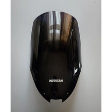 Motocam Sym Joyride 125 Ön Cam 2002-2008 Model 55CM (Karbüratörlü) Siyah Renkli 4mm