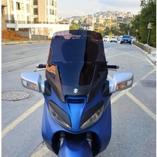 Motocam Suzuki Burgman 650 Ön Cam 2005-2008 Model 65CM Siyah Renkli 4mm