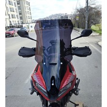 Motocam Trıumph Tiger Sport 660 Ön Cam 2022-2026 Model 73CM Siyah Renkli 4mm