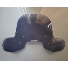 Motocam Skyjet Ravida Ön Cam 2024-2026 Model 37CM Füme Renkli 4mm Elcikli Aparatsız