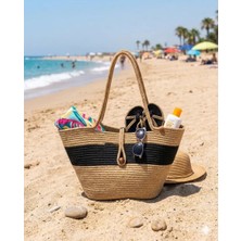 Hasır Çanta, Plaj Çanta, Günlük Çanta, Jüt Çanta