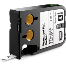 Xtl, Sabit Polyester Düz Yüzey (9 mm x 9,1 Mt), Beyaz/siyah - 1868736