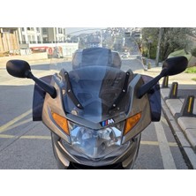 Motocam Bmw K 1300 Gt Yan Rüzgarlık Deflektör 2009-2013 Model Siyah Renkli 4mm
