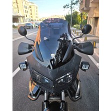 Motocam Honda Varadero Xl 650 Ön Cam 2004-2011 Model 48CM Siyah Renkli 4mm