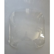 Motocam Rks Ltr 125 Ön Cam 2023-2026 Model 46CM Şeffaf Renkli 4mm Aparatsız