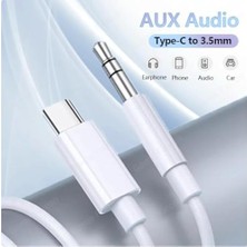 15 Serisi Için Örgü Aux Kablosu 3,5 mm Ses Kablosu - Kulaklık, Ipod Ipad, Echo Dot, Ev/araç Stereo Sistemleri, Akıllı Telefonlar, Mp3 Çalar ve Daha Fazlası Için 1m Jak Aux Kablosu