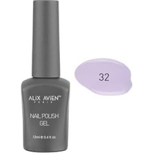 Uv Kalıcı Lila Jel Oje 32 - Gel Polish - 12 ml
