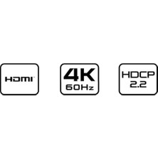 HDMI Kablo 4K 60Hz 18G Hdcp2.2 Arc Dolby Desteği HDMI 2.0 Versiyon (5 Metre)