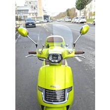 Motocam Skyjet Ravida Ön Cam 2024-2026 Model 38CM Şeffaf Renkli 4mm Aparatsız