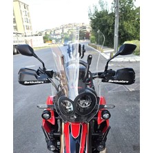 Motocam Honda Crf 300 Rally Ön Cam 2017-2026 Model 56CM Siyah Renkli 4mm