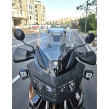 Motocam Honda Cbf 600 Ön Cam 2005-2013 Model 54CM Şeffaf Renkli 4mm