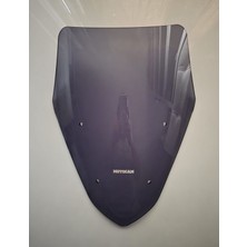 Motocam Rks Blade 350 Ön Cam 2023-2026 Model 43CM Füme Renkli 4mm Sportif