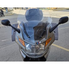 Motocam Bmw K 1300 Gt Yan Rüzgarlık Deflektör 2009-2013 Model Füme Renkli 4mm
