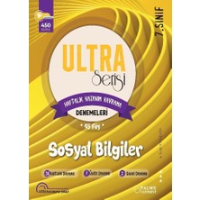 7. Sınıf Sosyal Bilgiler Ultra Serisi Denemeleri 45 Föy Palme Yayınları