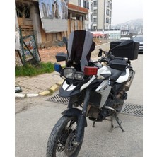 Motocam Bmw F 800 Gs Ön Cam 2008-2012 Model 47CM Siyah Renkli 4mm