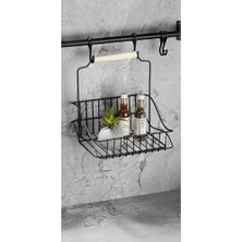 Ferforje Sepet Siyah 20X20