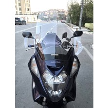 Motocam Honda Silverwing Swt 400 Ön Cam 2006-2009 Model 68CM Şeffaf Renkli 4mm Elcikli