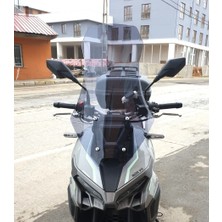 Motocam Mondial Ressivo 250 Ön Cam 2023-2026 Model 68CM Füme Renkli 4mm