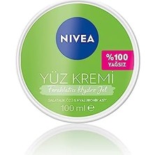 Ferahlatıcı Hydro Nemlendirici Yüz Kremi 100 Ml, Yağlı Ciltler Için, Makyaj Bazı, 24 Saat Cilt Nemlendirici, Yağlı His Bırakmayan Formül