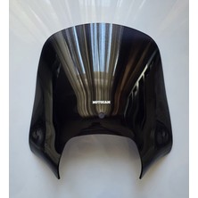 Motocam Piaggio Beverly 350 Ön Cam 2010-2020 Model 43CM Siyah Renkli 4mm Aparatsızdır