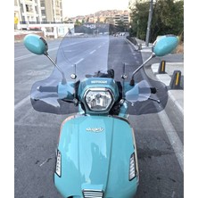 Motocam Skyjet Bellina Ön Cam 2024-2026 Model 41CM Füme Renkli 4mm Elcikli Aparatsız
