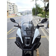 Motocam Honda Nx 500 Ön Cam 2025-2026 Model 48CM Şeffaf Renkli 4mm Uzun