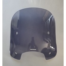 Motocam Rks Ltr 125 Ön Cam 2023-2026 Model 46CM Füme Renkli 4mm Aparatsız